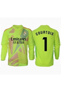 Real Madrid Thibaut Courtois #1 Keeper Fotballdrakt Tredje Klær 2024-25 Lange ermer